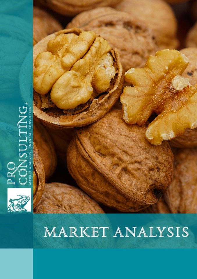 Market research report on walnut in Ukraine. 2024 year